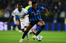 Atalanta defender Honest Ahanor (R) has joined Chelsea before a loan to Crystal Palace