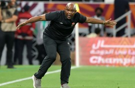 Pitso Mosimane has succeeded Belgian Hugo Broos as coach of South Africa.