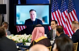 Musk said he believed artificial intelligence would increase the size of the global economy by 20-30 percent, or roughly $20 trillion to $30 trillion, per year