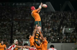 Harry Wilson (top C) returns to captain Australia against Argentina this weekend