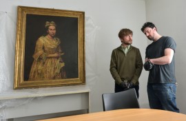 "Portrait of a Lady" by Giacomo Ceruti had been missing for eight decades when a Dutch newspaper spotted it in a real estate ad