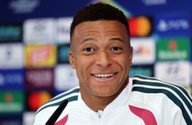 Real Madrid's French forward Kylian Mbappe said it was natural for him to be considered a potential Ballon d'Or winner this year