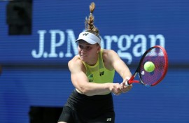 Kazakhstan's Elena Rybakina will rise to No. 1 in the world after beating Zheng Qinwen to reach the US Open semi-finals