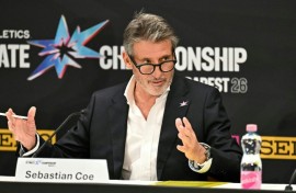 World Athletics president Sebastian Coe said the sport was 'woven into the fabric' of Kenya