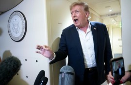 US President Donald Trump signed an executive order in March 2026 seeking to restrict mail-in voting -- ahead of midterm elections in November Trump is returning from Ireland where he attended the Irish Open golf tournament at his family's course in Doonbeg over the weekend.