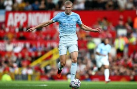 Manchester City striker Erling Haaland