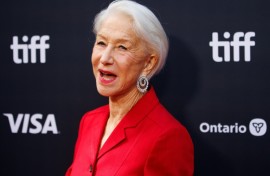 British actor Helen Mirren described playing author Patricia Highsmith in "A Talent for Murder," which premiered at the Toronto Film Festival, as "a fascinating journey to go into her psychology"