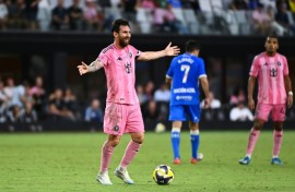 Lionel Messi scored his 100th goal for Inter Miami in the Campeones Cup