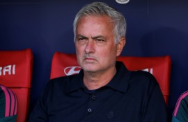 Jose Mourinho brought two printed screenshots of what he thought were red-card tackles to his post-match press conference