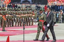 President Hakainde Hichilema was sworn in for a second five-year term September 1