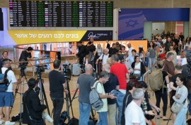 A flydubai plane bound for Tel Aviv was forced to land in Saudi Arabia on Wednesday after an "incident", the airline said