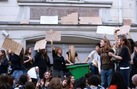 Protests have turned angry