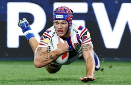 Newcastle Knights' Kalyn Ponga will play for New Zealand at the World Cup after switching his allegiance from Australia