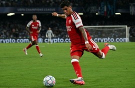 Defender Piero Hincapie was injured in the warm-down after Arsenal's 2-1 home win against Leeds