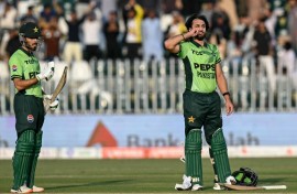 Pakistan's Salman Agha now has four ODI centuries