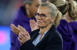 England women's coach Sarina Wiegman