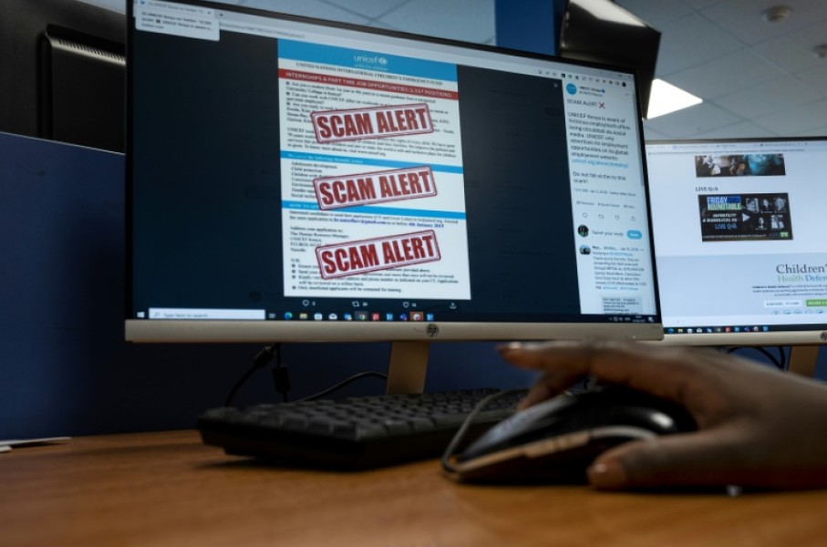 Online job scams are commonplace in  African countries battling high unemployment 
