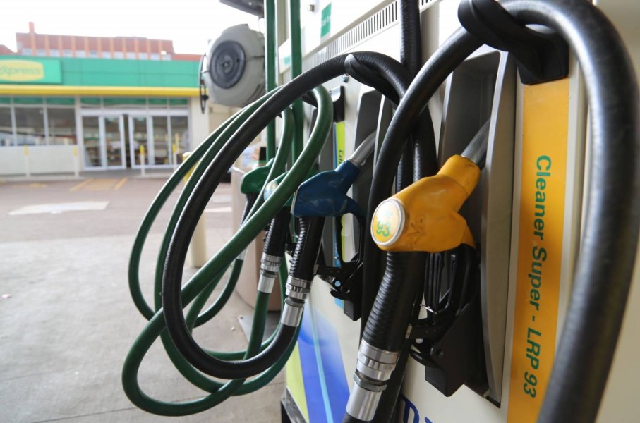 File: Petrol pumps seen at a local petrol station. eNCA