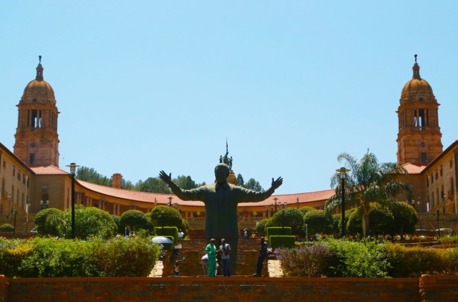 File: The Union Buildings in Pretoria. Wang Xi/China News Service via Getty Images