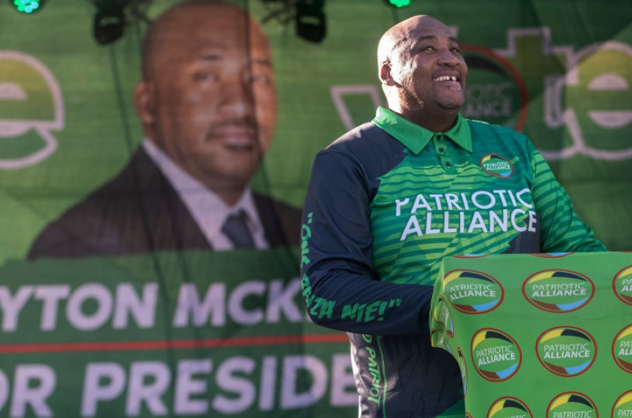 Patriotic Alliance leader Gayton McKenzie. Brenton Geach/Gallo Images via Getty Images