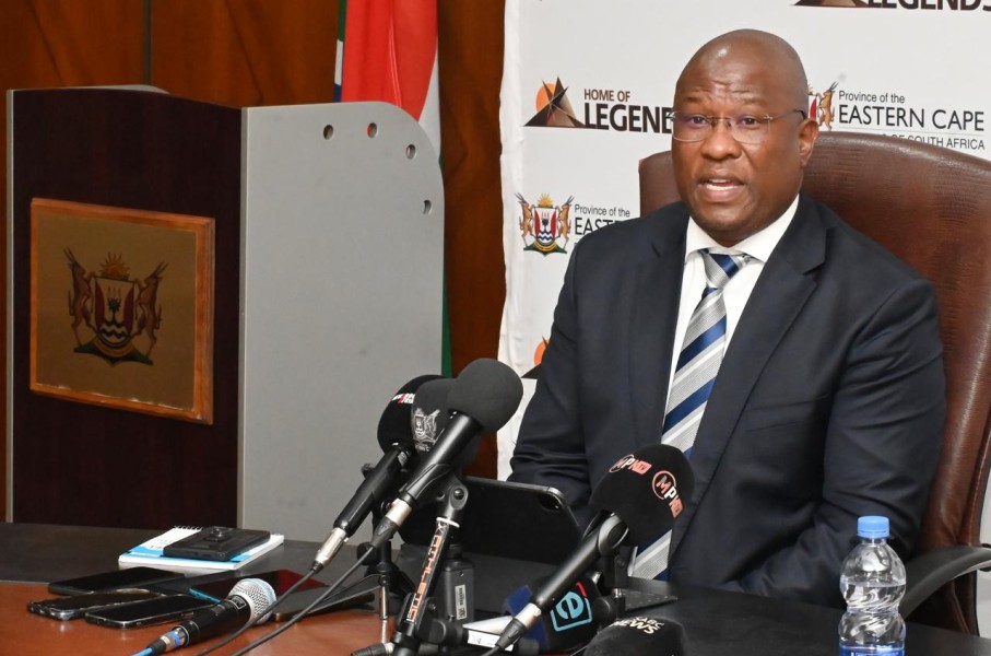 Eastern Cape Premier Oscar Mabuyane. eNCA/Ronald Masinda