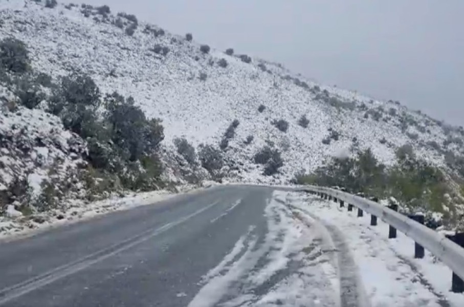 Snow in the Western Cape 