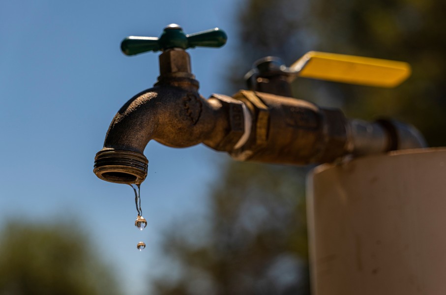 File: Water dripping from a tap. GettyImages/Bloomberg Creative