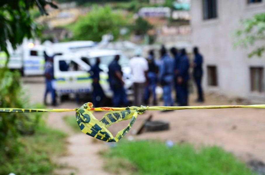 File: Police tape at a crime scene. Darren Stewart/Gallo Images via GettyImages