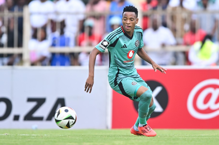 Relebohile Mofokeng of Orlando Pirates. BackpagePix/Alche Greeff
