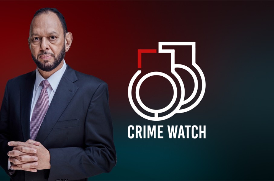 image of Yusuf Abramjee for  Crime Watch on eNCA