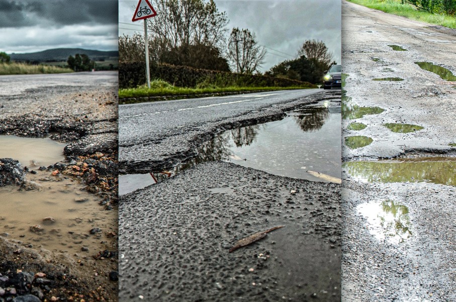 potholes
