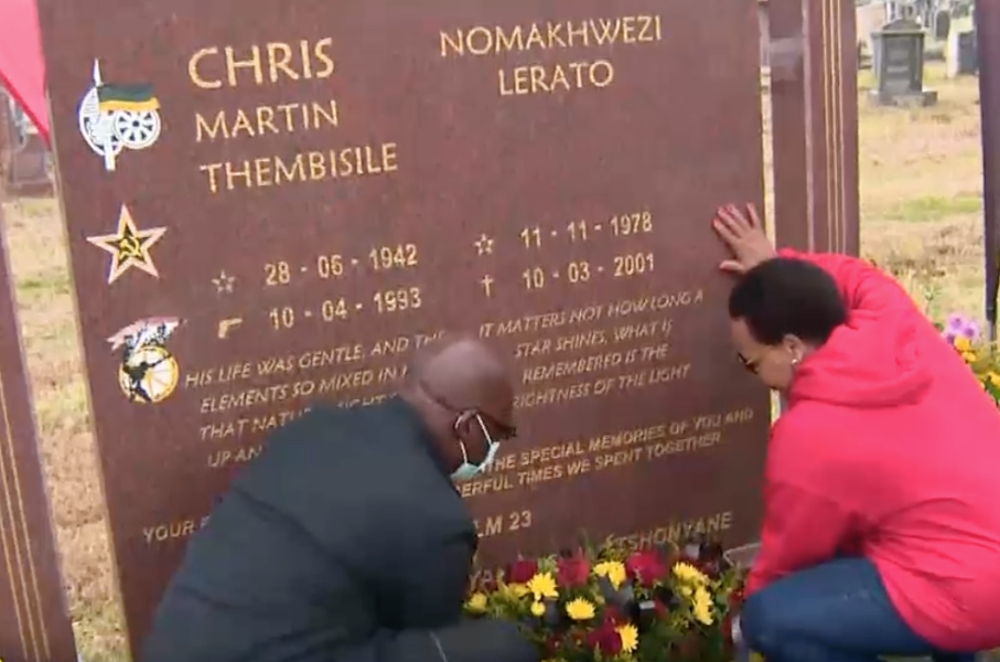 Chris Hani's grave