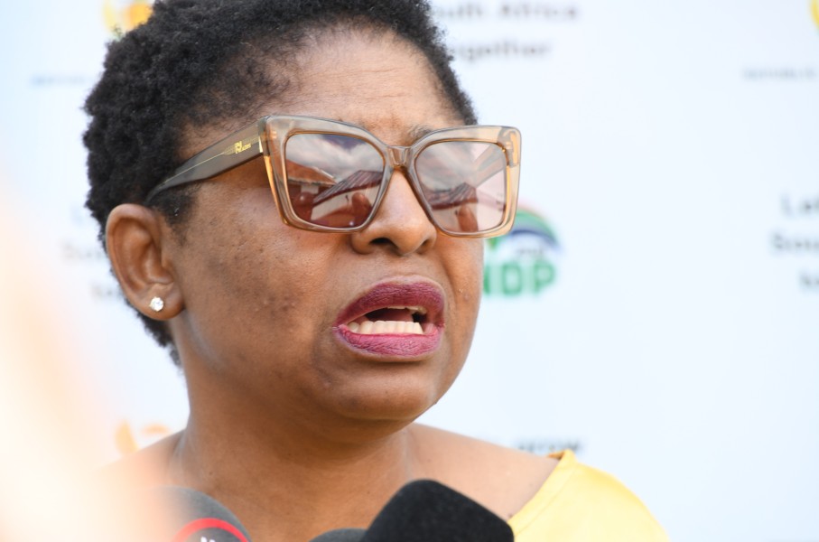 Minister in the Presidency, Khumbudzo Ntshavheni. Gallo Images/Frennie Shivambu
