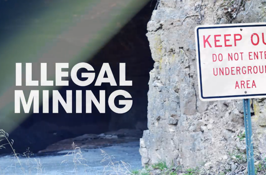 Illegal mining