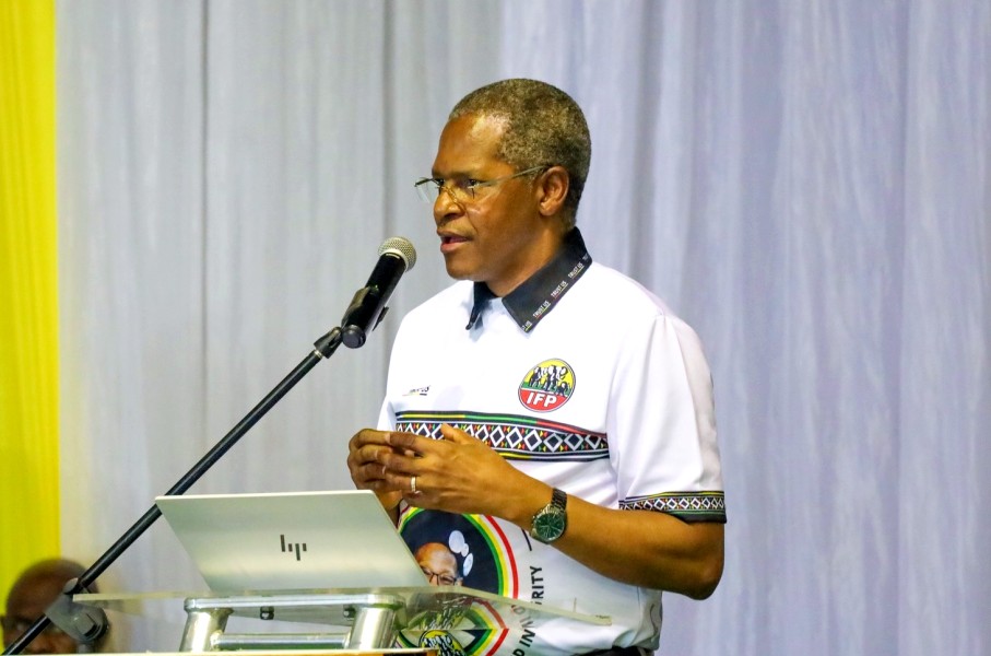 IFP Leader, Velenkosini Hlabisa