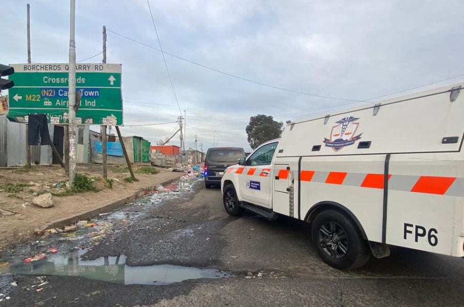 Three people shot dead in Nyanga - Police crime scene (SAPS)