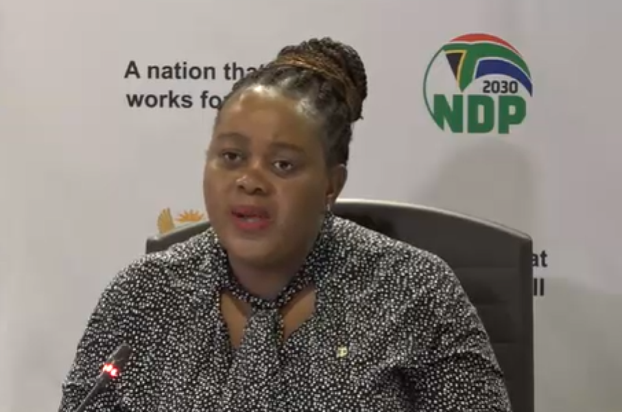 Justice Minister Mmamoloko Kubayi 