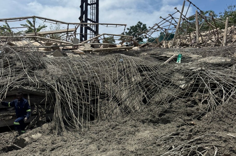 A four- story temple at River Range Ranch (RRR) in Durban
