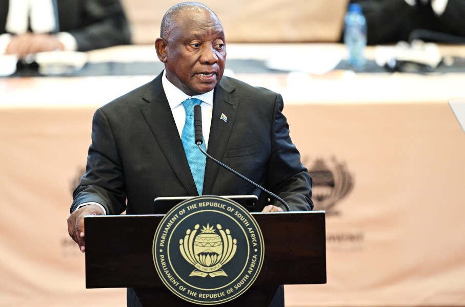 President Cyril Ramaphosa delivers the State of the Nation (SONA) address. GCIS