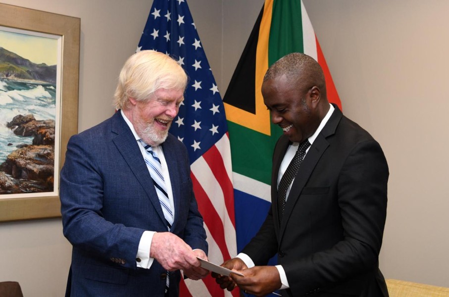 US ambassador to South Africa, Leo Brent Bozell III. X/@USAmbRSA