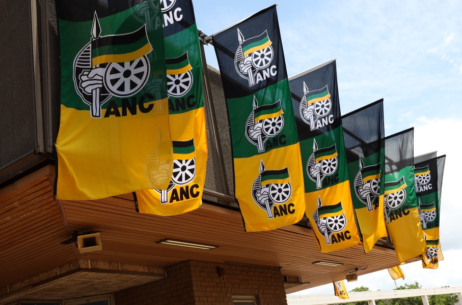 ANC Flags. Lubabalo Lesolle/Gallo Images