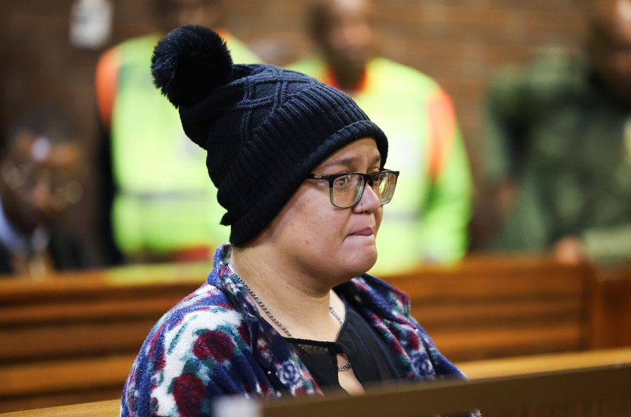 Murder-accused Tiffany Meek. Lubabalo Lesolle/Gallo Images