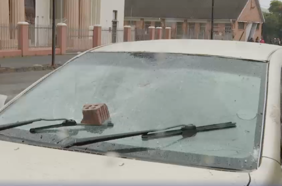 Vehicles damaged during Eastern Cape protest 