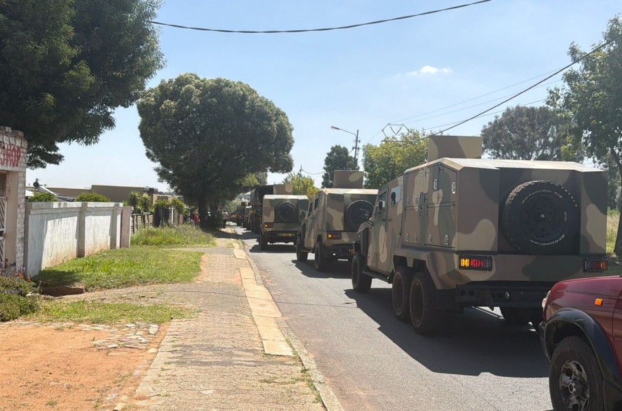 SANDF in Westbury