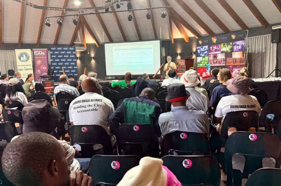 Civil society summit on Joburg service delivery