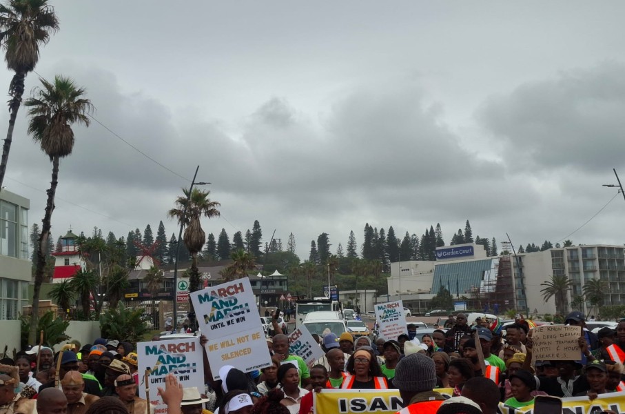 Nigerian monarch given marching orders. Ronald Masinda/eNCA