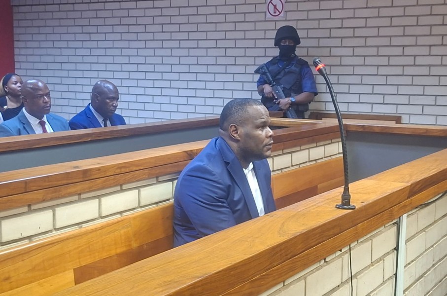 Suspended organised crime unit member Fannie Nkosi. eNCA/Manqoba Mchunu