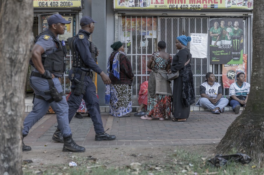 Durban foreign nationals protest
