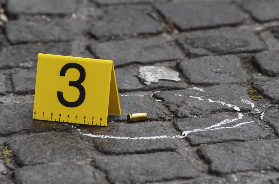Crime scene bullet