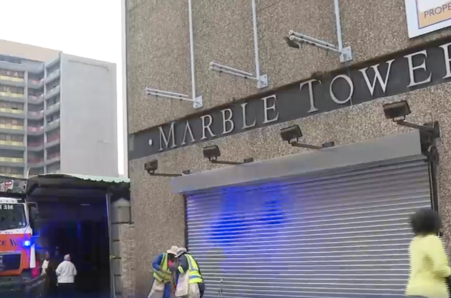 Marble Towers in the Johannesburg CBD.